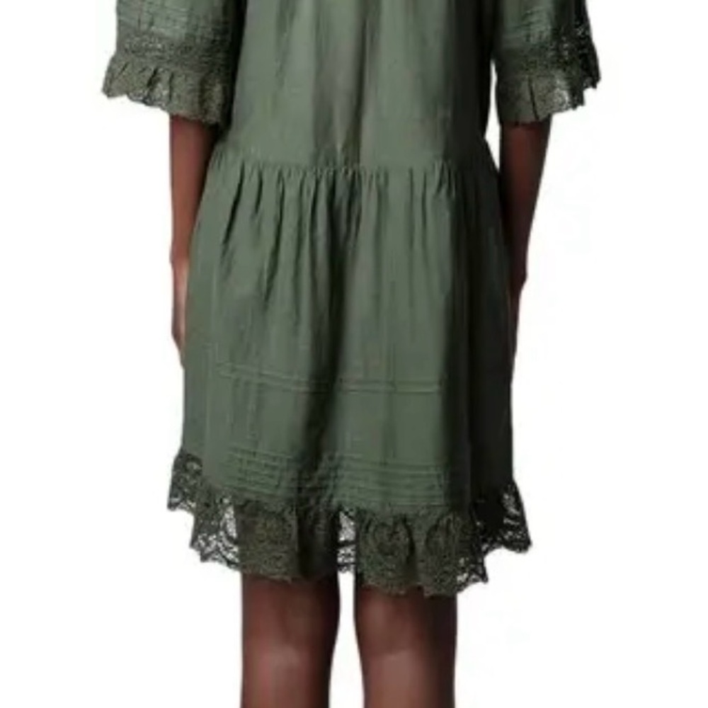 ZADIG&VOLTAIRE  Rosea Tomboy Dress in Kaki Size Small NWT - Picture 4 of 5